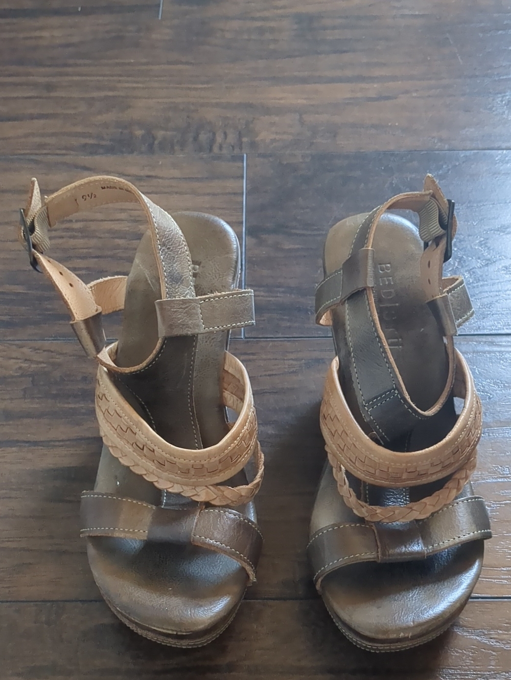 Women's Bed Stu Jaslyn Wedge Sandals 9 1/2